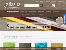 Tablet Screenshot of etissus.com
